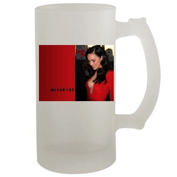 Megan Fox 16oz Frosted Beer Stein