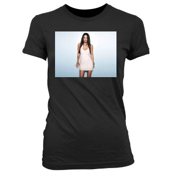 Megan Fox Women's Junior Cut Crewneck T-Shirt