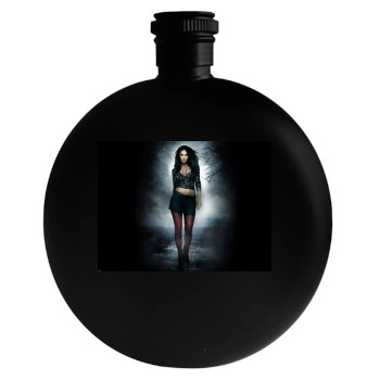 Megan Fox Round Flask