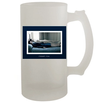 Megan Fox 16oz Frosted Beer Stein