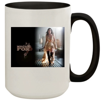 Megan Fox 15oz Colored Inner & Handle Mug