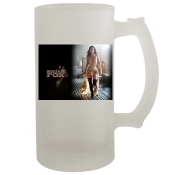 Megan Fox 16oz Frosted Beer Stein