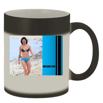 Megan Fox Color Changing Mug