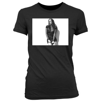 Megan Fox Women's Junior Cut Crewneck T-Shirt