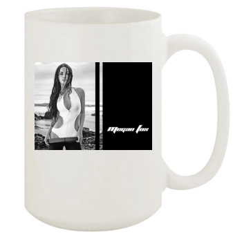 Megan Fox 15oz White Mug