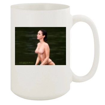 Megan Fox 15oz White Mug