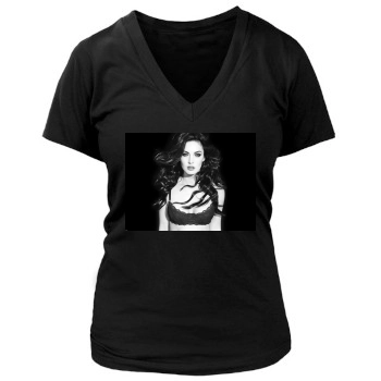 Megan Fox Women's Deep V-Neck TShirt