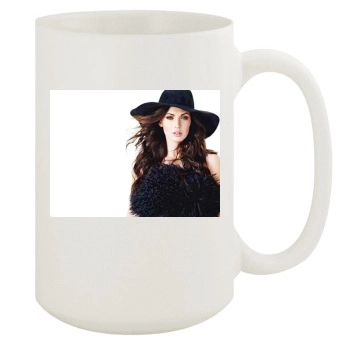 Megan Fox 15oz White Mug