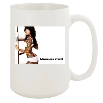 Megan Fox 15oz White Mug