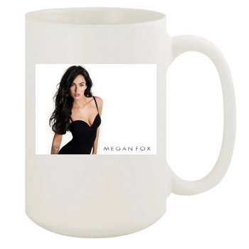 Megan Fox 15oz White Mug