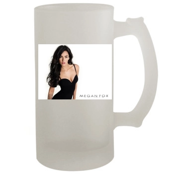 Megan Fox 16oz Frosted Beer Stein