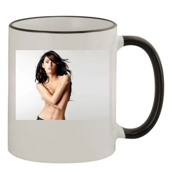 Megan Fox 11oz Colored Rim & Handle Mug