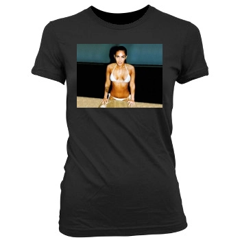 Megan Fox Women's Junior Cut Crewneck T-Shirt