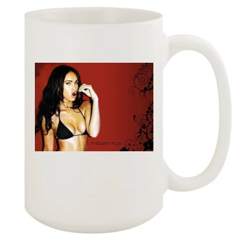 Megan Fox 15oz White Mug