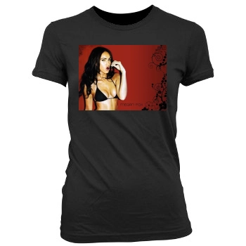 Megan Fox Women's Junior Cut Crewneck T-Shirt