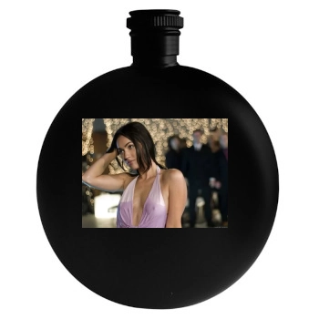 Megan Fox Round Flask