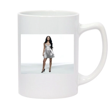 Megan Fox 14oz White Statesman Mug