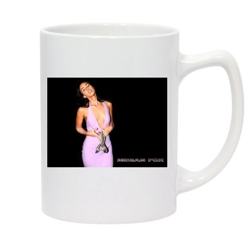 Megan Fox 14oz White Statesman Mug