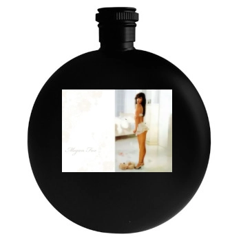 Megan Fox Round Flask