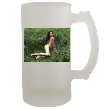 Megan Fox 16oz Frosted Beer Stein