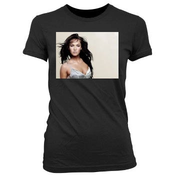 Megan Fox Women's Junior Cut Crewneck T-Shirt