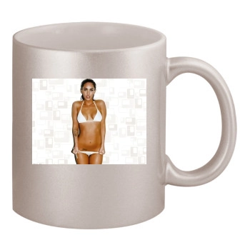 Megan Fox 11oz Metallic Silver Mug