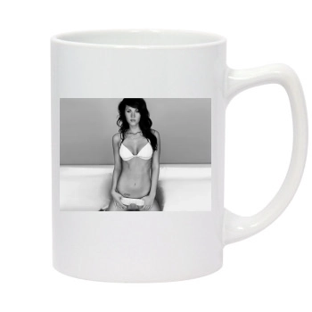 Megan Fox 14oz White Statesman Mug