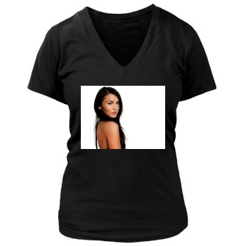 Megan Fox Women's Deep V-Neck TShirt