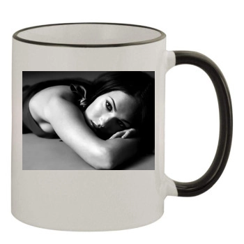 Megan Fox 11oz Colored Rim & Handle Mug