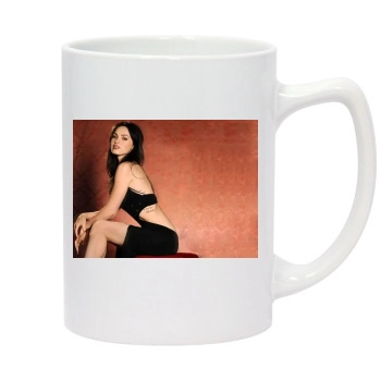 Megan Fox 14oz White Statesman Mug