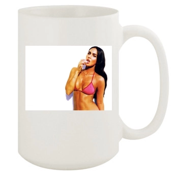 Megan Fox 15oz White Mug