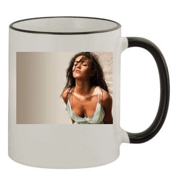 Megan Fox 11oz Colored Rim & Handle Mug