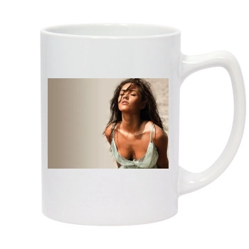 Megan Fox 14oz White Statesman Mug