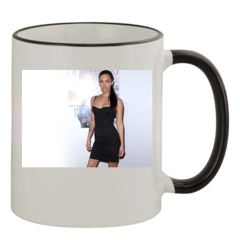 Megan Fox 11oz Colored Rim & Handle Mug