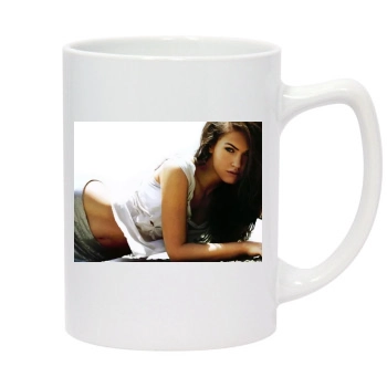 Megan Fox 14oz White Statesman Mug