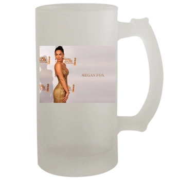 Megan Fox 16oz Frosted Beer Stein