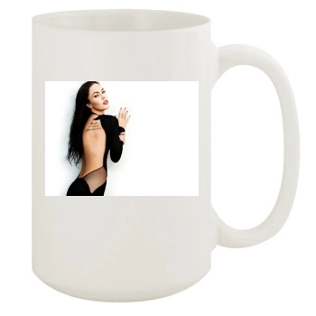 Megan Fox 15oz White Mug