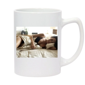 Megan Fox 14oz White Statesman Mug