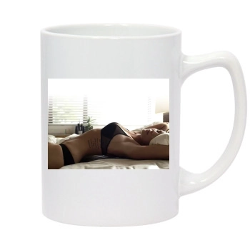 Megan Fox 14oz White Statesman Mug