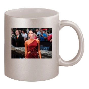 Megan Fox 11oz Metallic Silver Mug