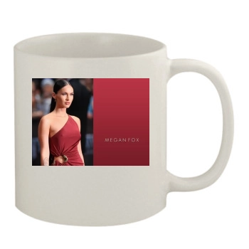 Megan Fox 11oz White Mug