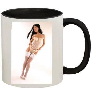 Adriane 11oz Colored Inner & Handle Mug