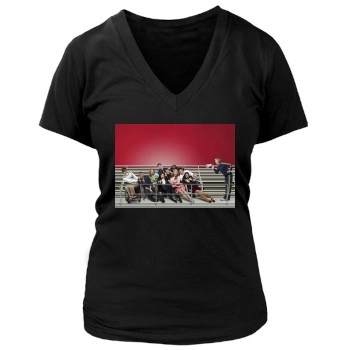 Glee Women's Deep V-Neck TShirt