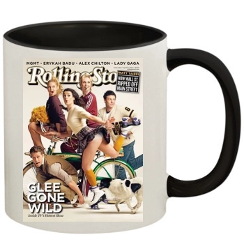 Glee 11oz Colored Inner & Handle Mug