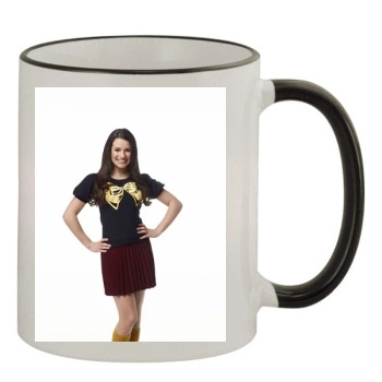 Glee 11oz Colored Rim & Handle Mug