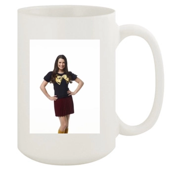 Glee 15oz White Mug