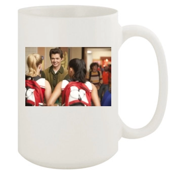 Glee 15oz White Mug