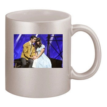 Glee 11oz Metallic Silver Mug