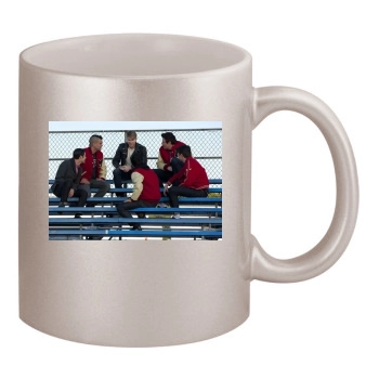 Glee 11oz Metallic Silver Mug