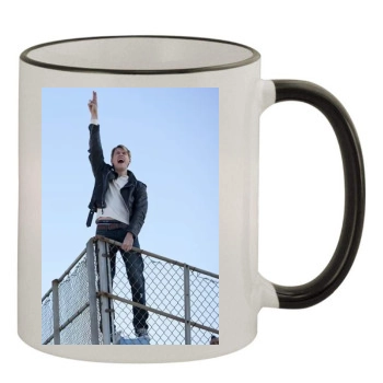 Glee 11oz Colored Rim & Handle Mug